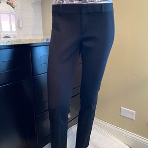BANANA REPUBLIC SLOAN BLK PANT SZ 2